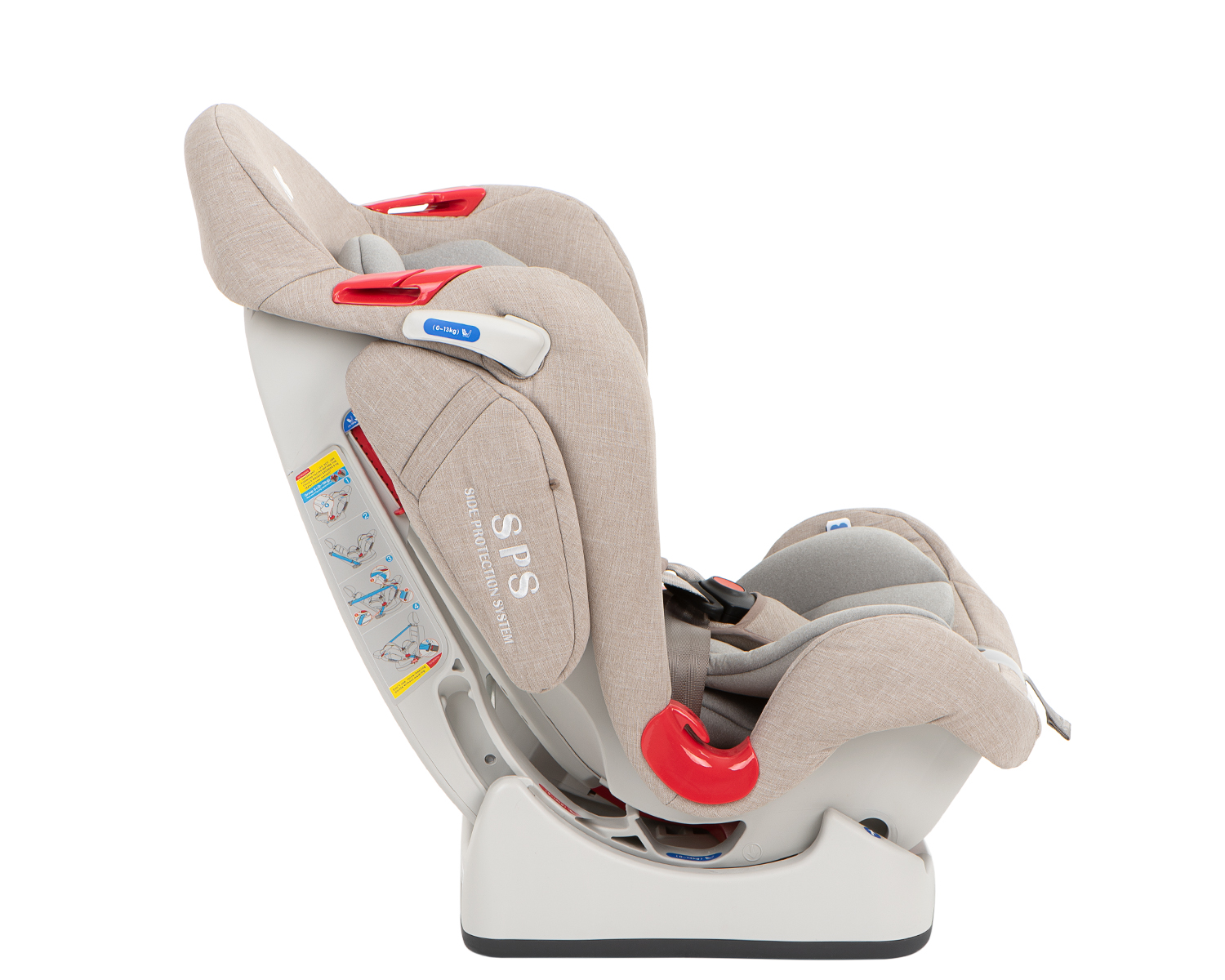 Autosedište 0-1-2 (0-25 kg) O`RIGHT SPS Beige4