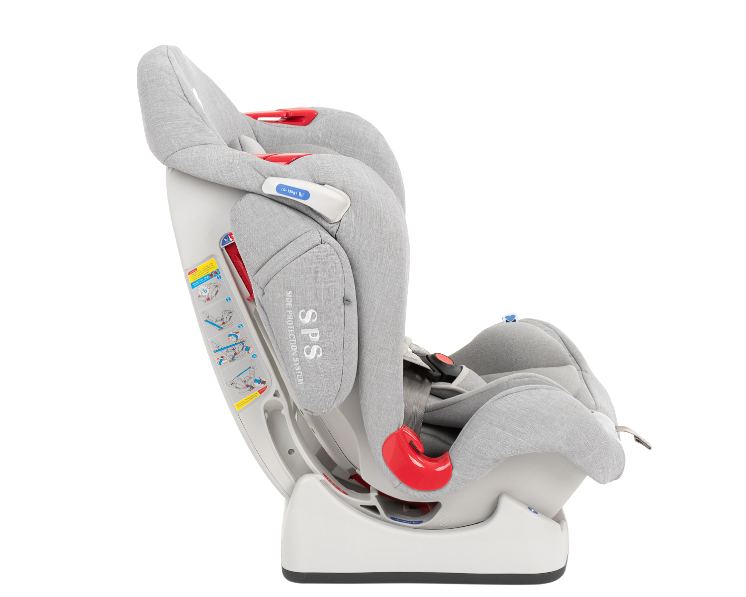 Autosedište 0-1-2 (0-25 kg) O`RIGHT SPS Light Grey3