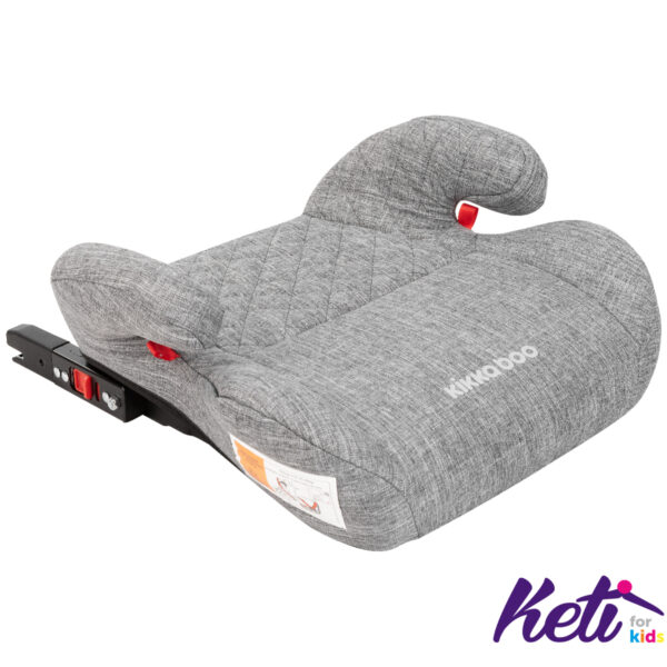 KIKKA BOO Auto sedište GROOVY ISOFIX (TAMNO SIVA)