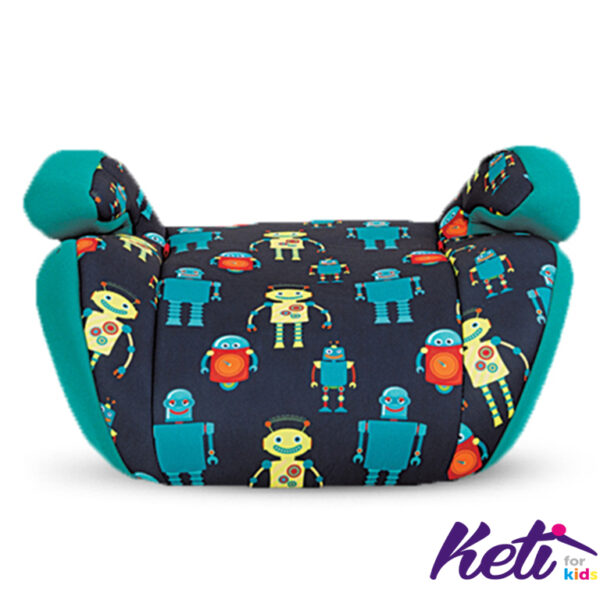 KIKKA BOO Auto sedište JAZZY Blue Robots (PLAVA)