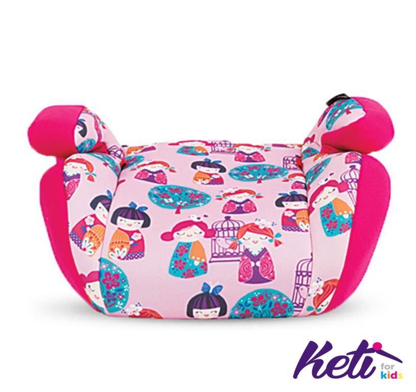 Autosedište 2-3 (15-36 kg) JAZZY Pink Dolls KIKKA BOO Auto sedište JAZZY Pink Dolls (ROZA) | KETI