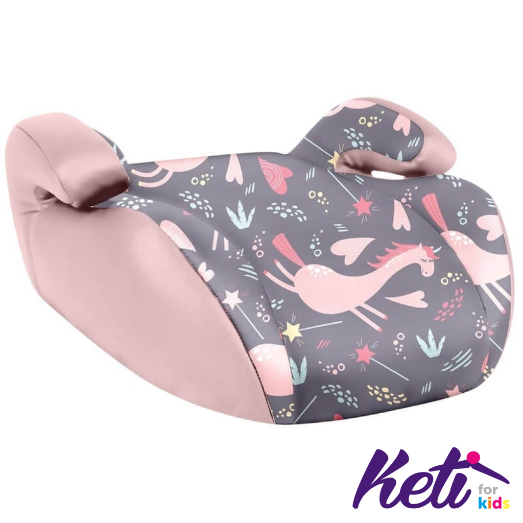 Autosedište 2-3 (15-36 kg) JAZZY_ Pink Unicorn KIKKA BOO Auto sedište JAZZY Pink Unicorn (ROZA) | KETI