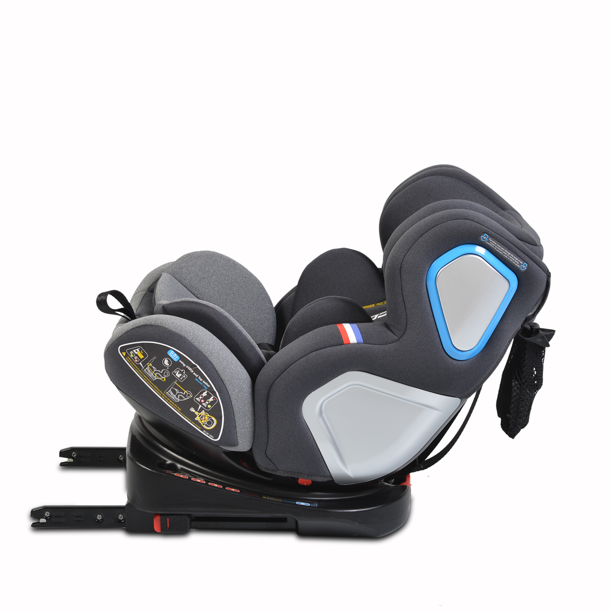CAN0205Autosedište Colonel light grey 0-36 kg sa Isofix-om5