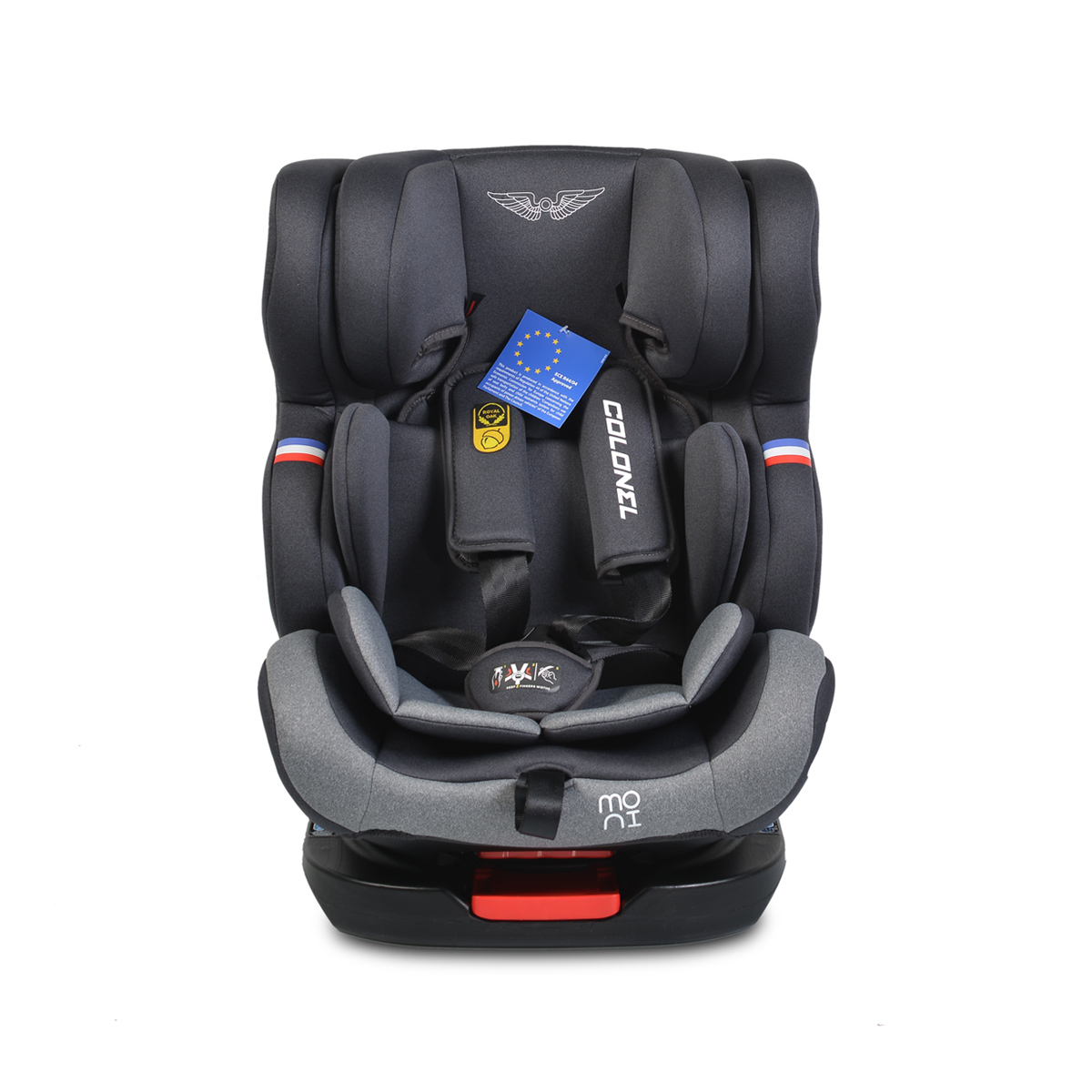 CAN0205Autosedište Colonel light grey 0-36 kg sa Isofix-om6