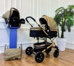 Kolica-AMAIA-beige-set-2in1-sa-autosedistem