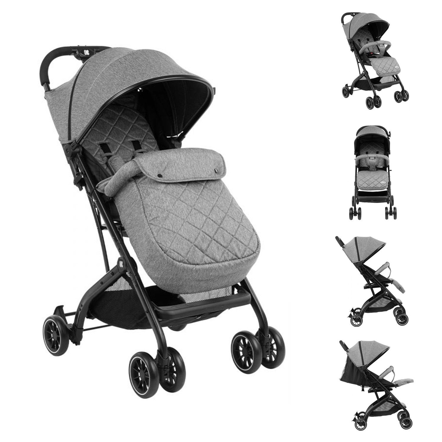 Kolica MILEY dark grey7