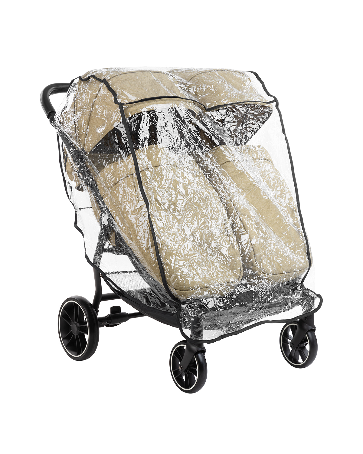 Kolica za blizance HAPPY 2 beige2