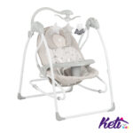 KIKKA BOO Ljuljaška MIA STELLA 2U1 (SIVA)