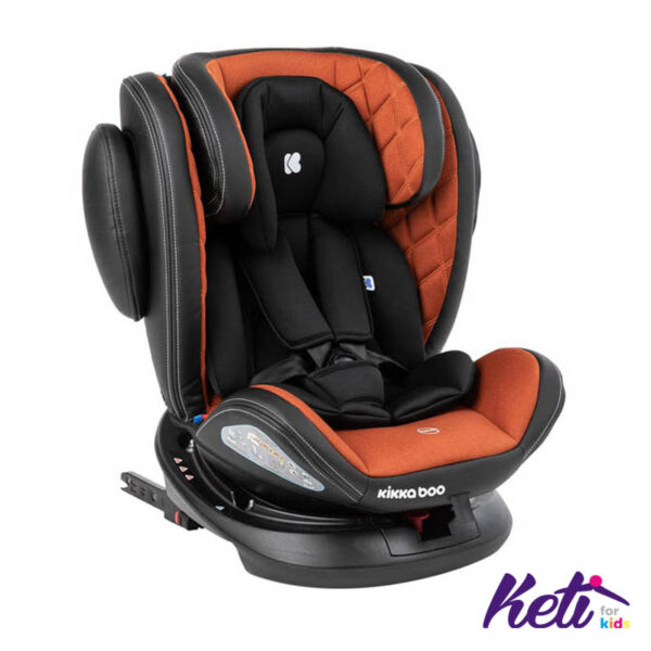 KIKKA BOO Auto sedište STARK ISOFIX (NARANDŽASTA)
