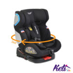 CANGAROO Auto sedište COLONEL (CRNA)