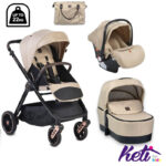 CANGAROO Set 3 u 1 kolica MACAN (BEŽ)