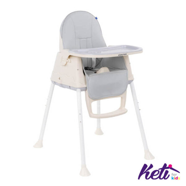 KIKKA BOO Hranilica CREAMY 2 u 1 (SIVA)