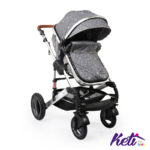 MONI Kombinovana kolica GALA PREMIUM (SVETLO SIVA)