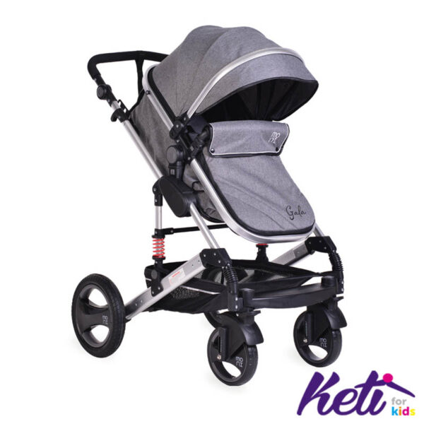 MONI Kombinovana kolica GALA (TAMNO SIVA)