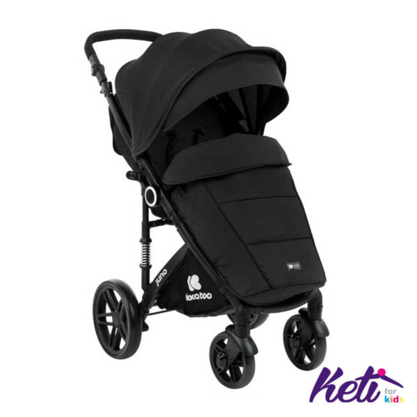 KIKKA BOO Kišobran kolica JUNO (CRNA)