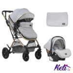 Kolica KAIA light grey set 2in1 sa autosedištem 1 .33