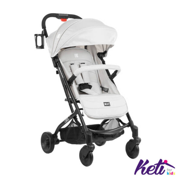 KIKKA BOO Kišobran kolica LIBRO (SVETLO SIVA)