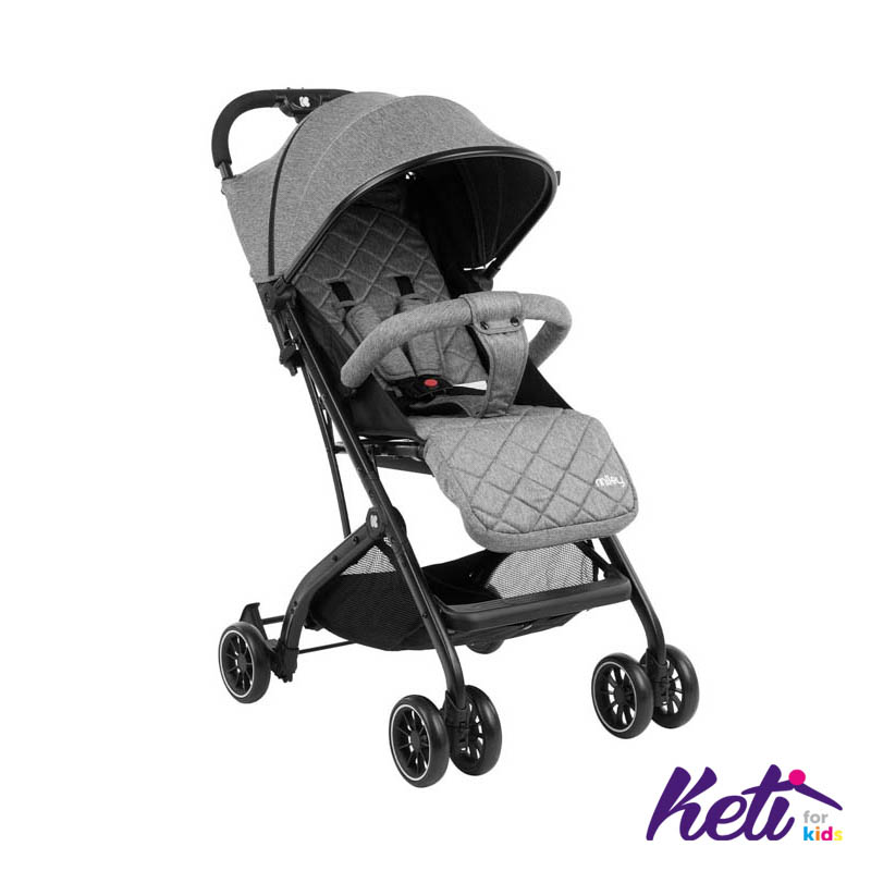 Kolica MILEY dark grey1 1 .33 KIKKA BOO Kišobran kolica MILEY (TAMNO SIVA) | KETI
