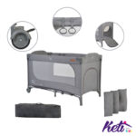 CANGAROO Prenosivi krevetac SKY GLOW (SIVA)