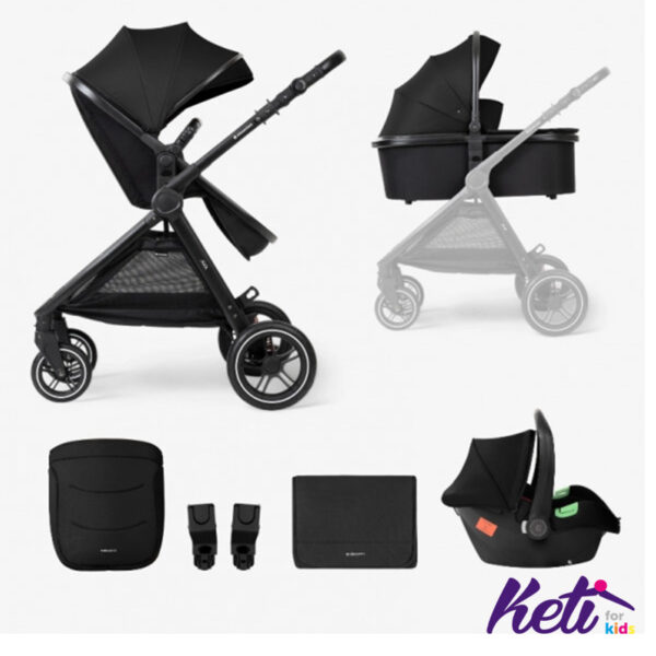 KIKKA BOO Set 3 u 1 AVA (CRNA)