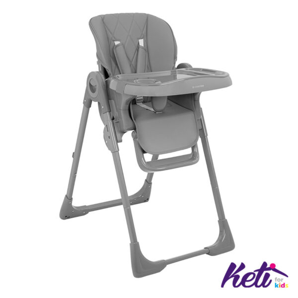 KIKKA BOO Hranilica COMFY (SIVA)