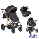 MONI Set 2 u 1 kolica THIRA (CRNA) | THIRA 3 U 1 LP;OCA CRNA