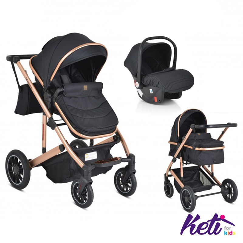 THIRA 3 U 1 LP;OCA CRNA MONI Set 2 u 1 kolica THIRA (CRNA) | KETI
