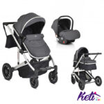 MONI Set 2 u 1 kolica THIRA (SIVA)