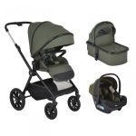 CANGAROO kolica za bebe 3 u 1 JOKER  (OLIVE GREEN)