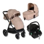 CANGAROO Kolica za bebe CELEBRITY 3u1 – Crepe Beige