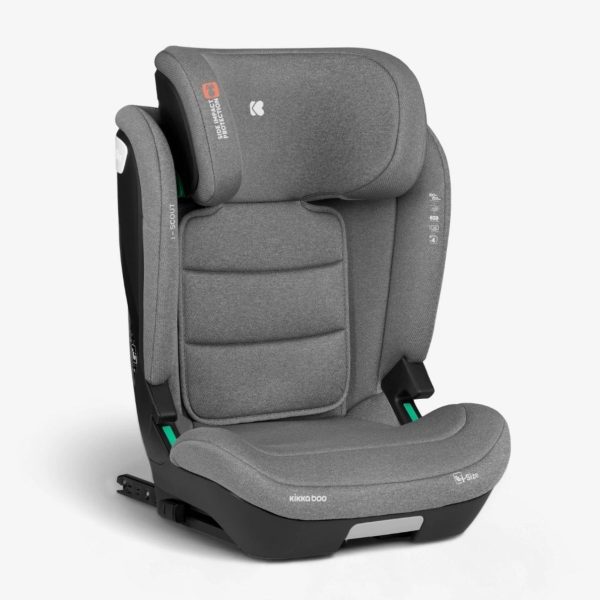 KIKKA BOO auto sedište I-SCOUT (Svetlo siva)