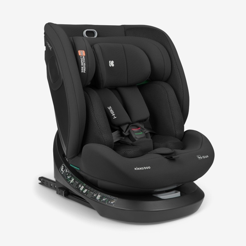 i-hike-car-seat-black-1_zItE KIKKA BOO Auto sedište I-HIKE PREMIUM (Crna) | KETI