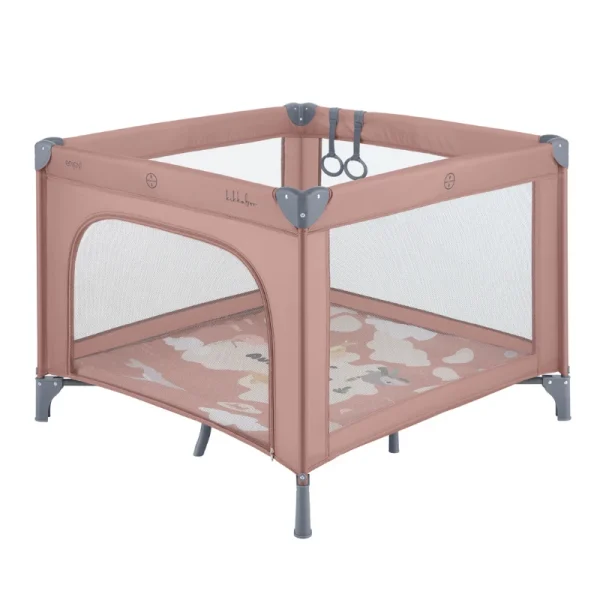 KIKKA BOO Ogradica za bebe ENJOY PREMIUM (Roze)