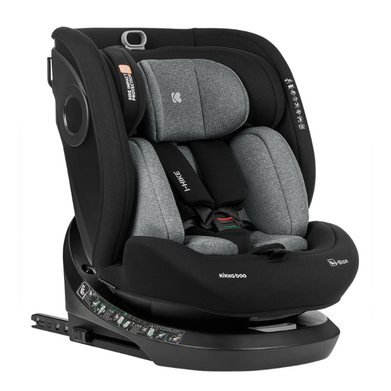 kikka-boo-hike-autosediste-i-size-dark-grey-40-150cm-isofix-685d3b86725c8 KIKKA BOO Auto sedište I-HIKE (Tamno siva) | KETI