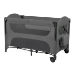 KIKKA BOO Prenosivi krevetac MILKY WAY PREMIUM 2 nivoa (Siva)