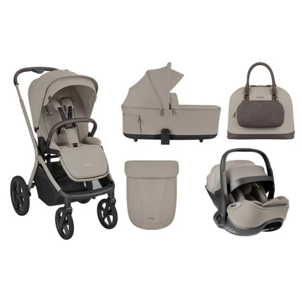 KIKKA BOO Kolica za bebe 3u1 GOYA PLATINUM (Champagne-bež)