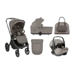KIKKA BOO Kolica za bebe 3u1 GOYA PLATINUM (Mocca-braon)